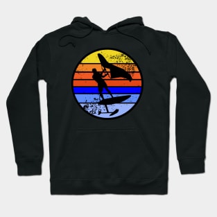 Retro Wing Surfer Hoodie